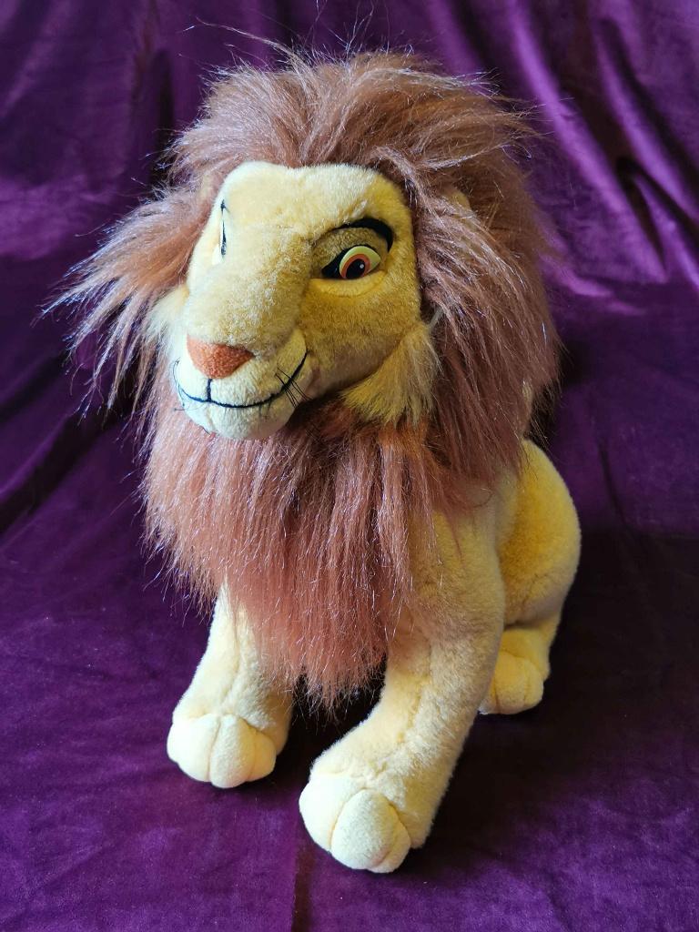Simba Lion King knuffel Applause, Verzamelen, Disney, Ophalen of Verzenden, Leeuwenkoning of Jungle Boek, Zo goed als nieuw, Knuffel