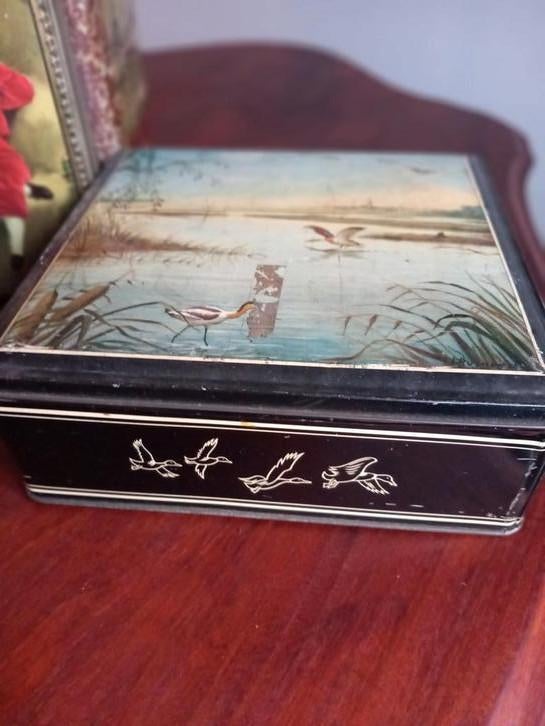 van Melle Toffe blik "50-"70 Vintage, Verzamelen, Blikken, Ophalen of Verzenden, Zo goed als nieuw, Overige