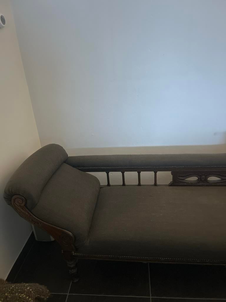 Antieke Canapé Sofa in Zeer Goede Staat, Huis en Inrichting, Banken | Sofa's en Chaises Longues, Gebruikt, Minder dan 75 cm, 150 tot 200 cm