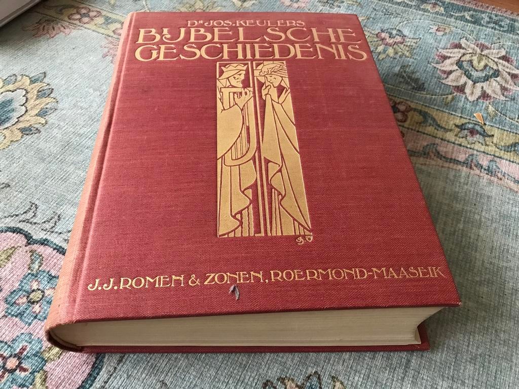 Bijbelsche Geschiedenis- dr.Jos.Keulers, Antiek en Kunst, Antiek | Boeken en Bijbels, Ophalen of Verzenden
