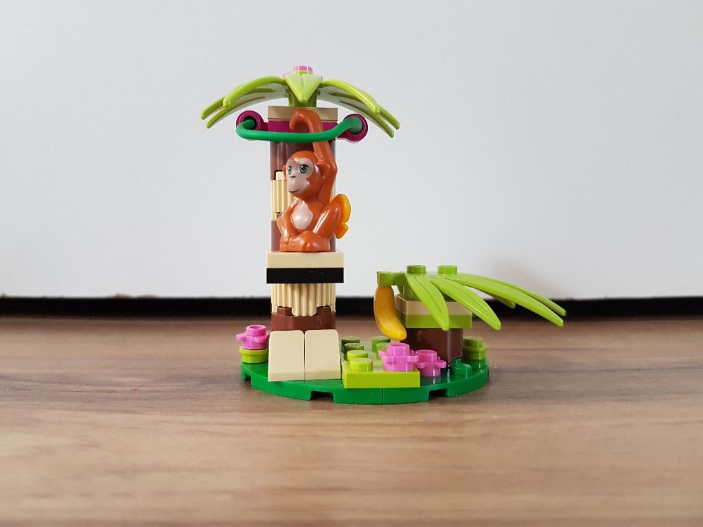 Lego friends de Bananenboom van Orang-Oetan - 41045 Compleet, Ophalen of Verzenden, Zo goed als nieuw, Complete set, Lego