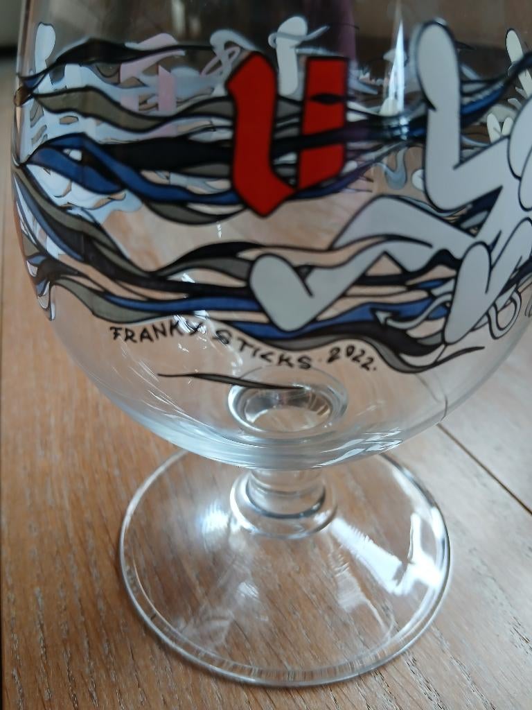 Duvelglas Franky Sticks 2022, Ophalen, Zo goed als nieuw, Glas of Glazen, Duvel
