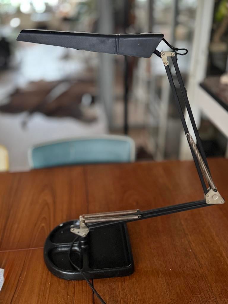 Vintage Lival Architectenlamp bureaulamp, Ophalen of Verzenden, Gebruikt, Metaal, 75 cm of meer