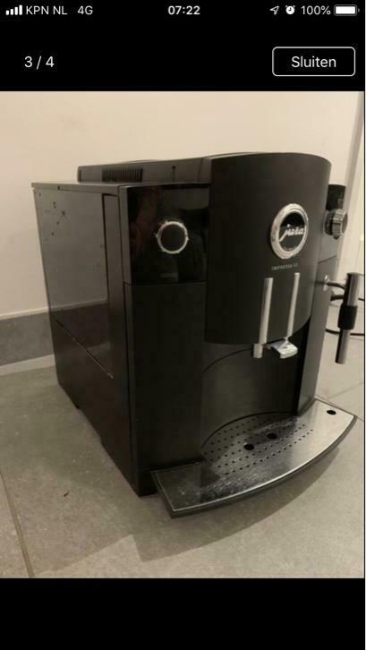 Jura c5 bonenmachine netjes !!, Gebruikt, 10 kopjes of meer, Koffiemachine, Afneembaar waterreservoir