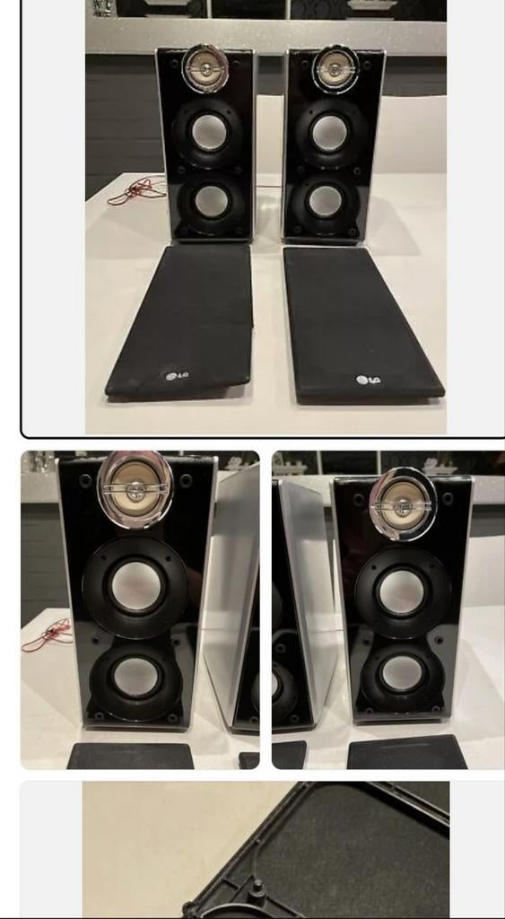 LG Bookshelf Speaker LFS-U850, Audio, Tv en Foto, Luidsprekers, Ophalen of Verzenden, Minder dan 60 watt, Front, Rear of Stereo speakers
