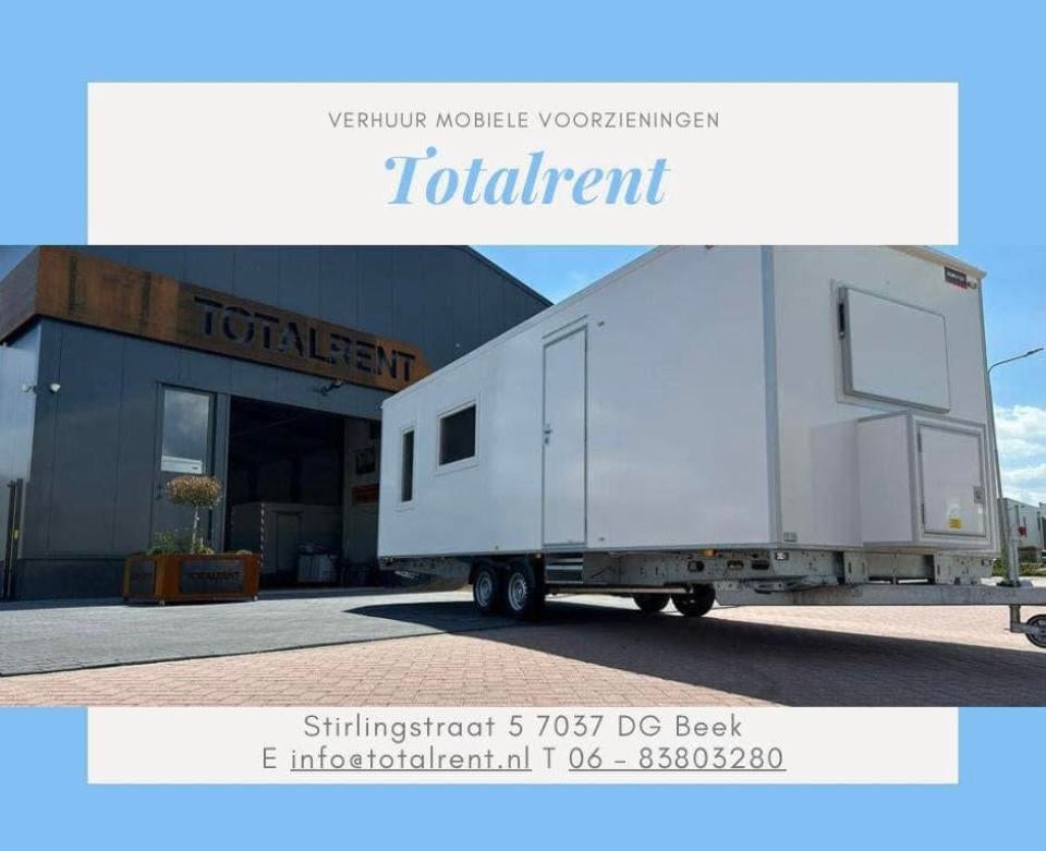 Mobiele tijdelijke woonunit slaapwagen  huisvesting, Ophalen, Nieuw