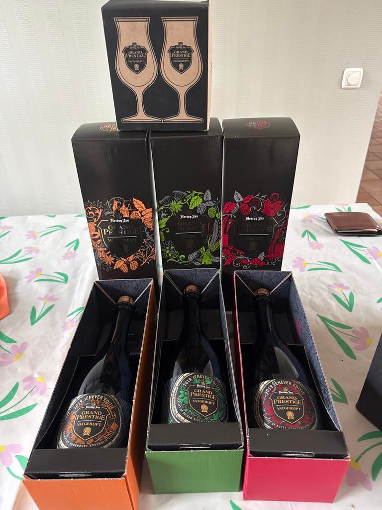 Hertog Jan Vatgerijpt 2018 Jenever Editie, Verzamelen, Biermerken, Nieuw, Flesje(s), Hertog Jan, Ophalen of Verzenden