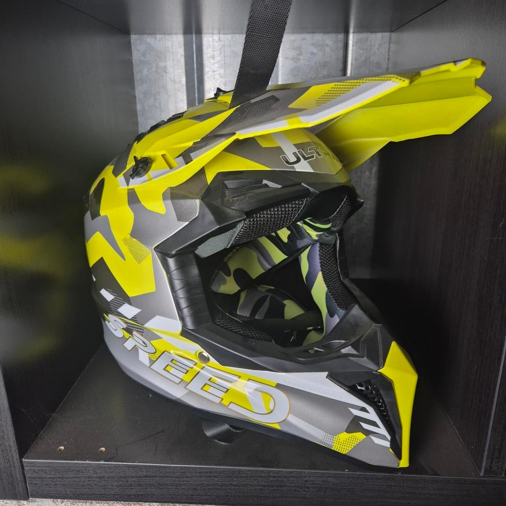 ULTRA Crossmotor Helm – Nieuw – Maten S-XL, Info@purbesa.nl, Onbekend, Heer, Nieuw