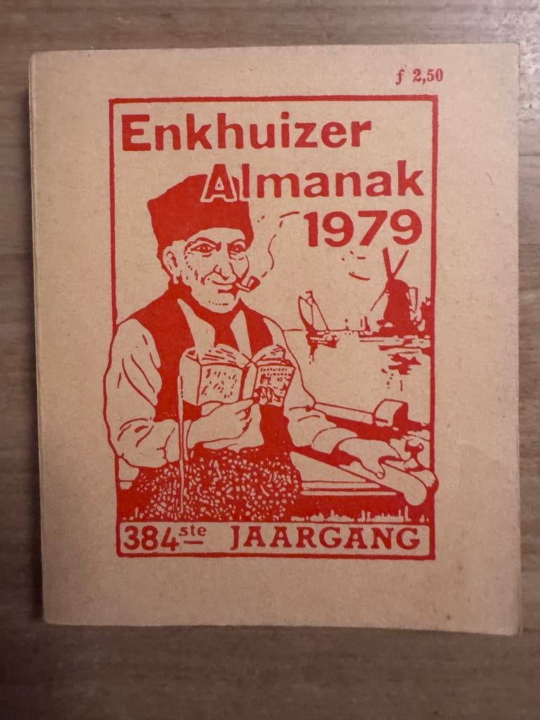 Enkhuizer Almanak 1979 - Leuk als kadotip!, Boeken, Ophalen of Verzenden, 20e eeuw of later, Gelezen