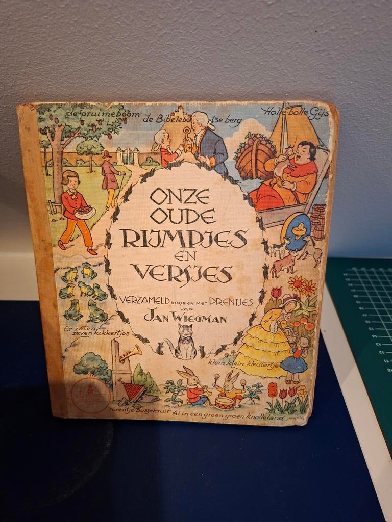 Onze oude Rijmpjes en Versjes Jan Wiegman, Ophalen of Verzenden