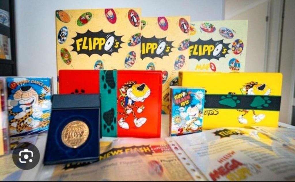 Bijzondere Flippo items gezocht!, Ophalen of Verzenden, Cheetos 24 Game, Verzameling, Met verzamelmap(pen)