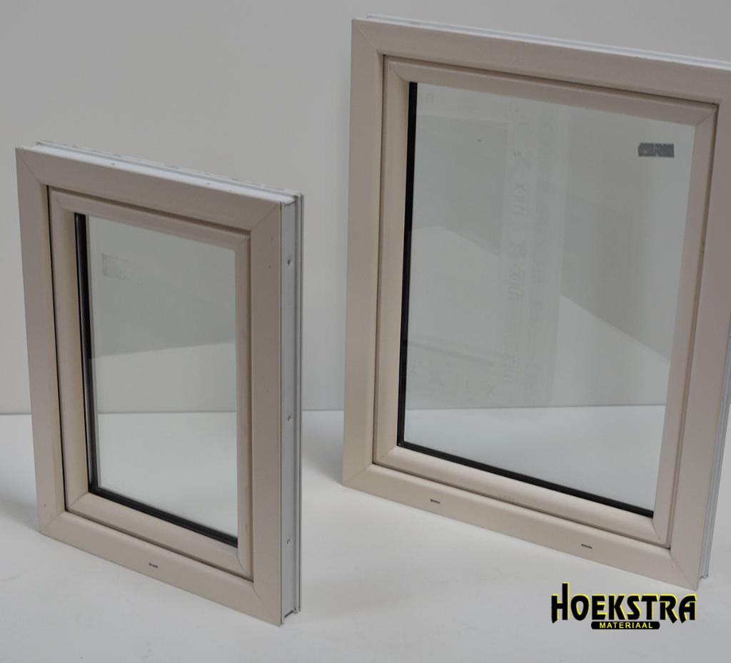 Kunststof | draaikiep | antraciet & wit | ACTIE | €€€€, Ophalen, Nieuw, Kunststof, Inclusief glas