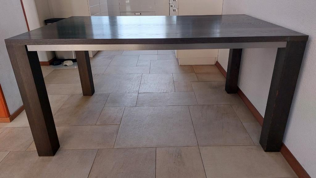 Eettafel Bert Plantagie, Ophalen, 100 tot 150 cm, Zo goed als nieuw, Vijf personen of meer