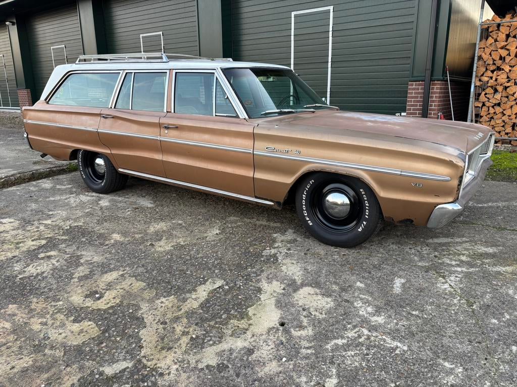 Dodge coronet wagon 1966 383ci v8 mopar, foto 3