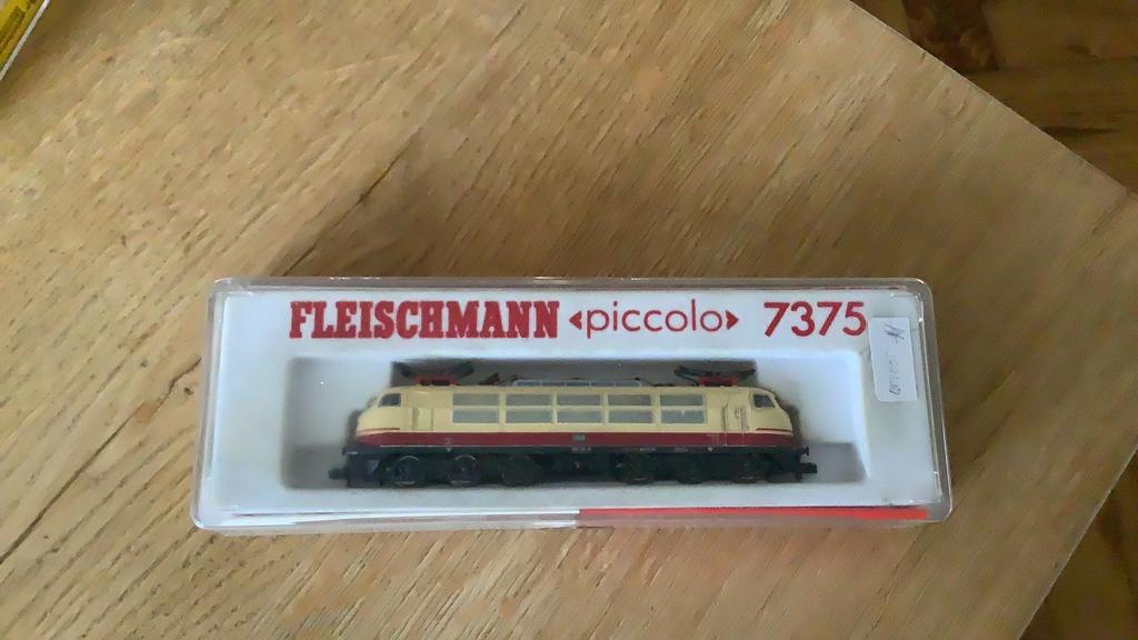 N spoor Piccolo  Elek. Loc BR 103 van de DB, Overige merken, Ophalen of Verzenden, Zo goed als nieuw, Gelijkstroom