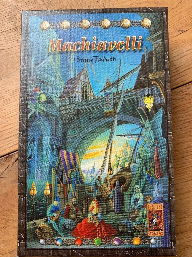 Machiavelli, spel van 999, Vijf spelers of meer, Ophalen of Verzenden, Zo goed als nieuw, 999 Games