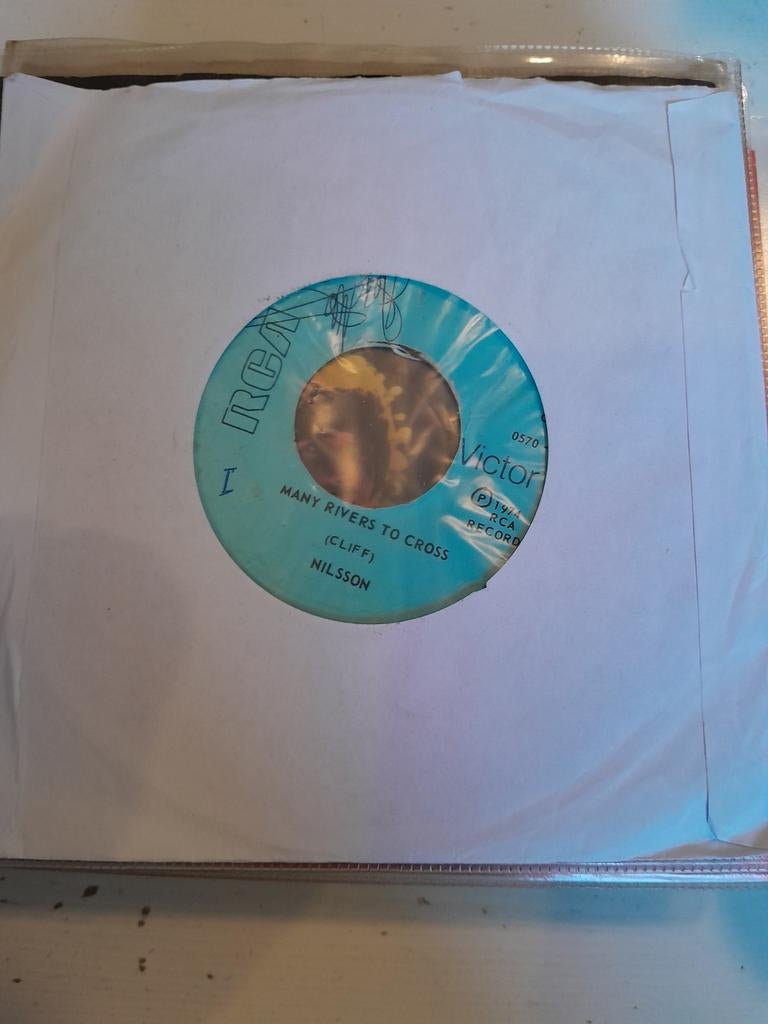 Nilsson 7 inch many rivers to cross, Ophalen of Verzenden, Zo goed als nieuw, Pop