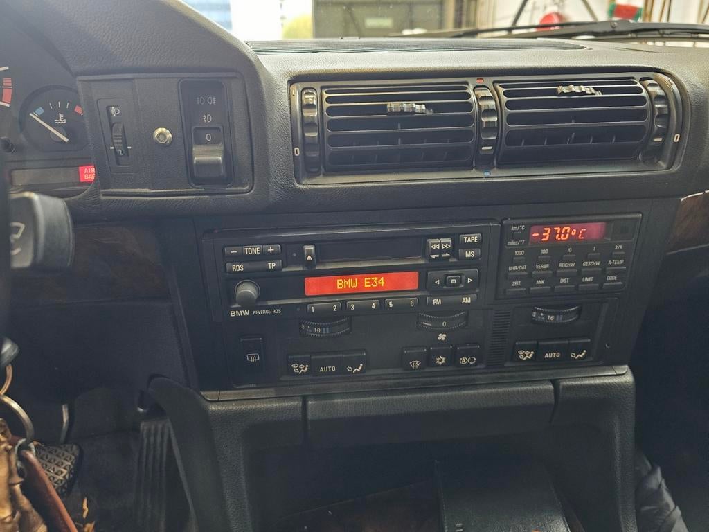 BMW 1994 Blauw E34 e34 540i v8 touring leder, foto 9