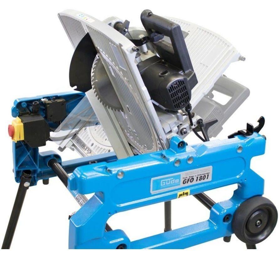Gude GFO 1801 Flipover zaagtafel/afkortzaag 1800 Watt!!!, Ophalen, 70 mm of meer, Nieuw, Afkortzaag