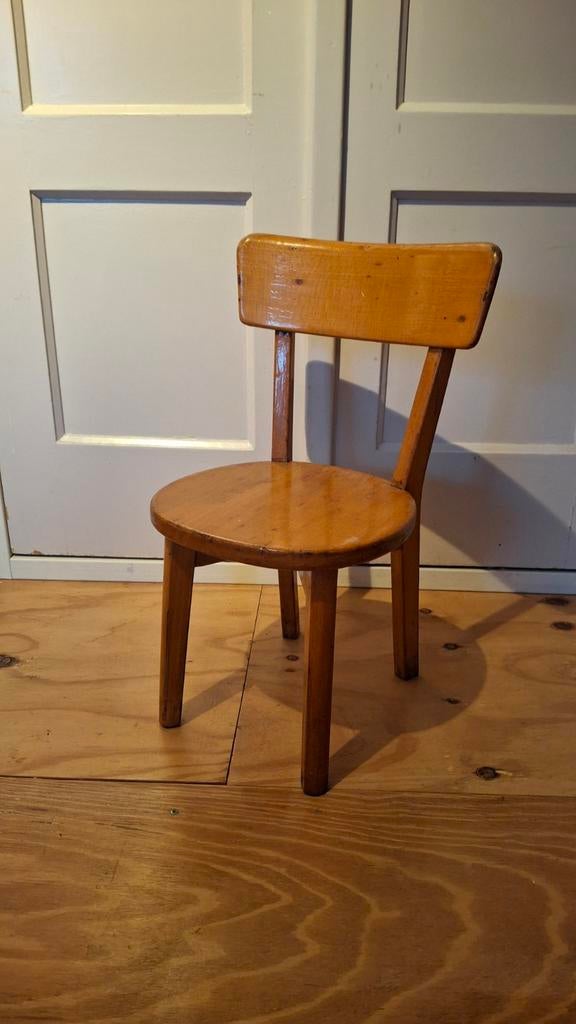 Vintage kleuterstoel, Ophalen, Gebruikt, Stoel(en)