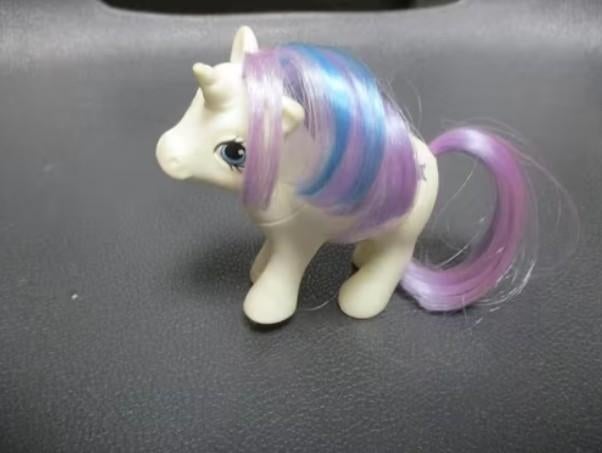1984 G1 My Little Pony Baby GLORY UNICORN, Ophalen of Verzenden, Gebruikt