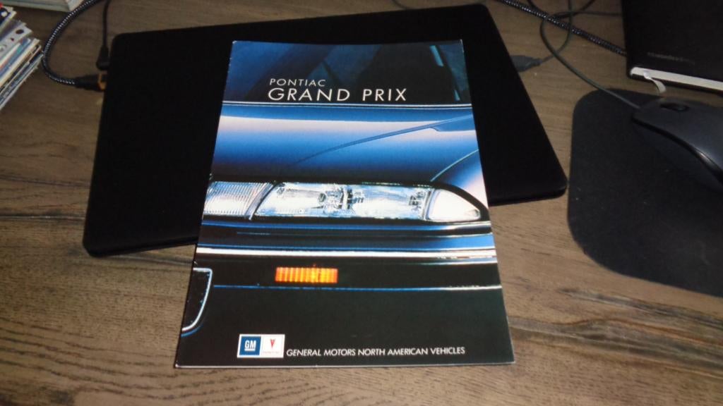 Folder USA model PONTIAC GRAND PRIX  ,  1991, Ophalen of Verzenden, Zo goed als nieuw, Overige merken