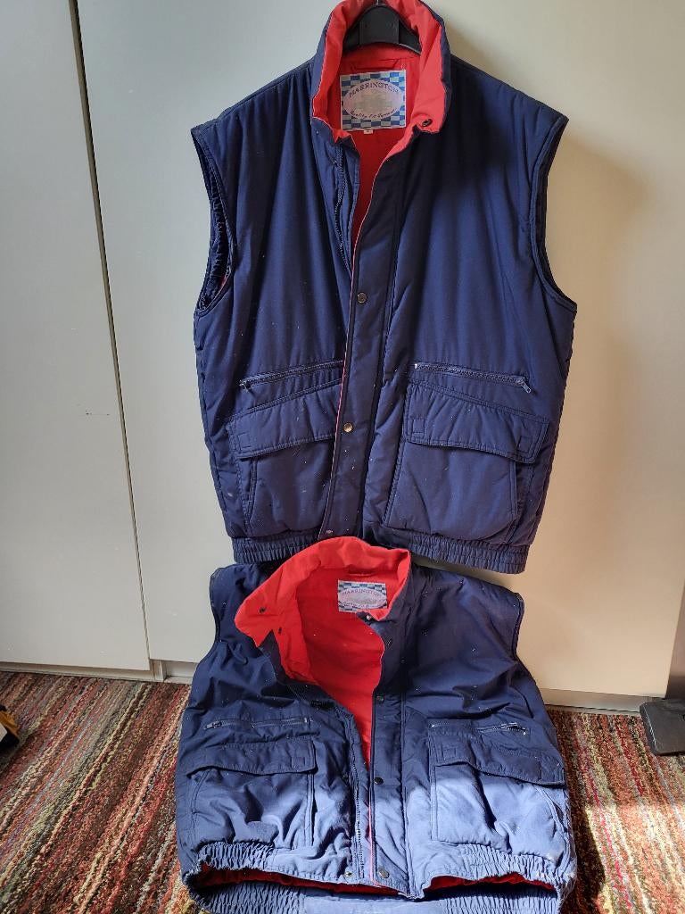 2 bodywarmers, Ophalen of Verzenden, Gedragen, Maat 46/48 (XL) of groter, Blauw