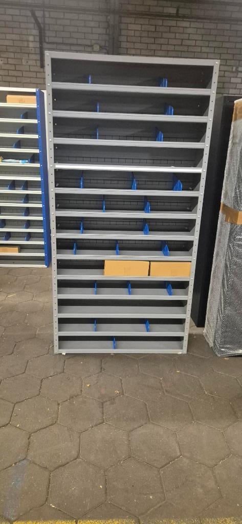 Vakkenkast schottenkast magazijnkast grijs nieuw aanbieding!, Ophalen, Nieuw, 50 tot 100 cm, Minder dan 100 cm