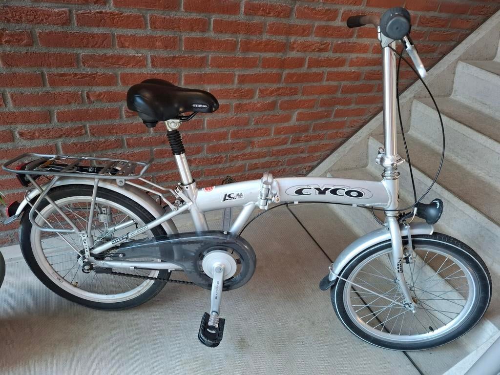 CYCO Vouwfiets met T3 versnellingsnaaf., 20 inch of meer, Versnellingen, Zo goed als nieuw, Totaal opvouwbaar