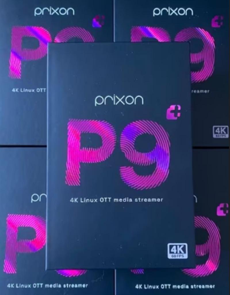 Prixon P9+ en p10 - IPTV Ontvanger boxen, Ophalen of Verzenden, Nieuw, HDMI, Minder dan 500 GB