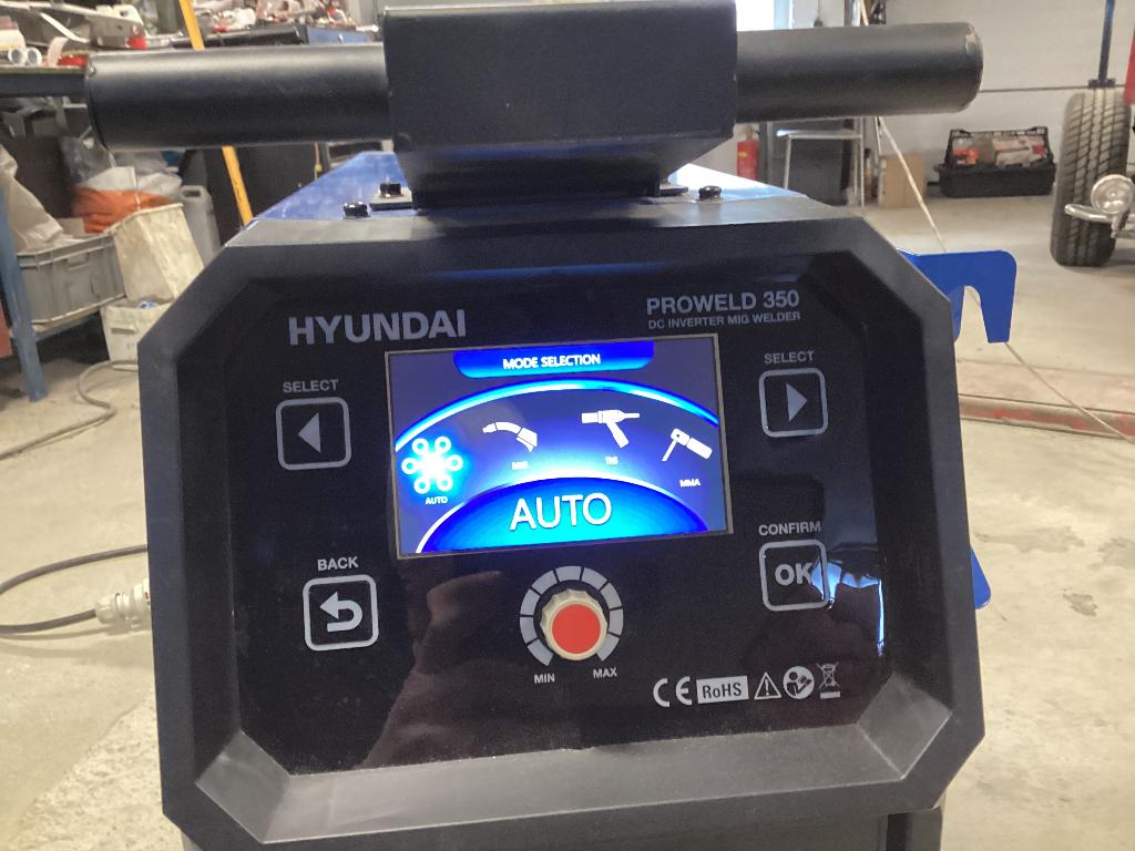 Hyundai Mig/Tig lasapparaat, Ophalen, Nieuw, 250 ampère of meer, Overige typen