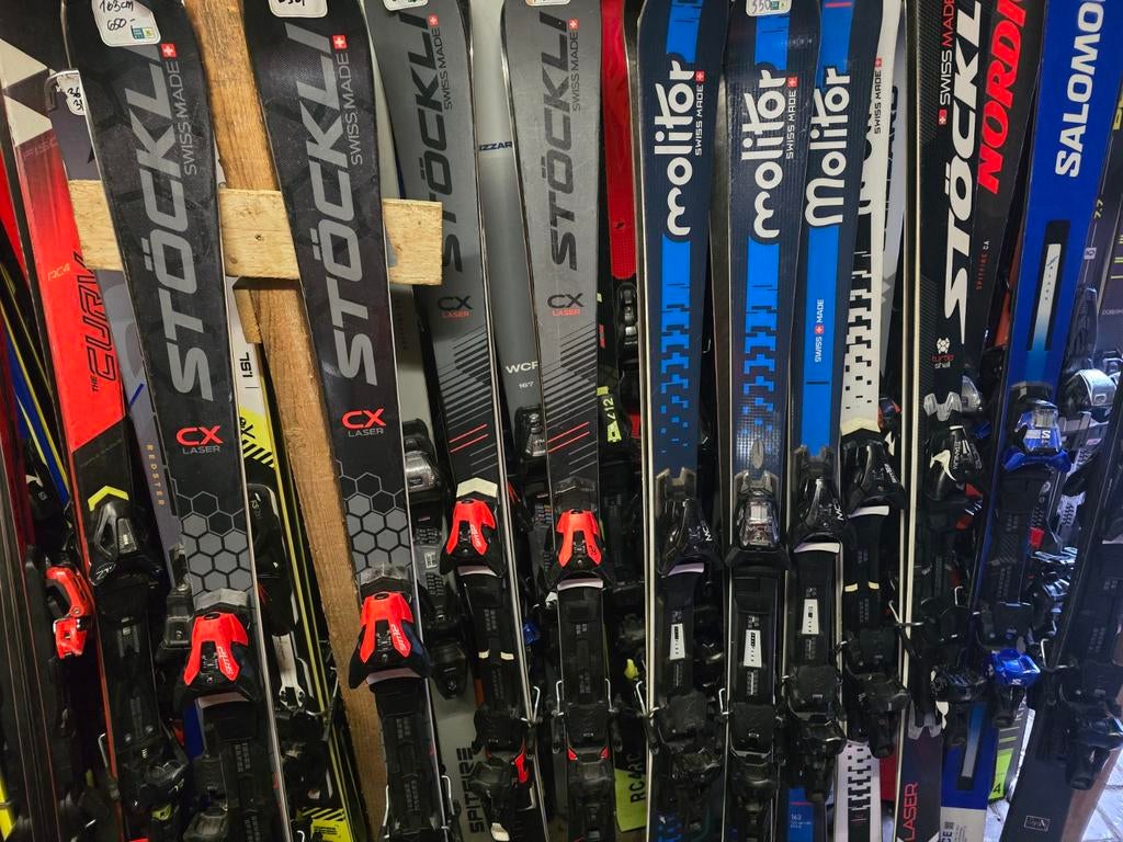 Stockli en molitor vam Stockli skis voor kenners cx sc sl ax, Overige merken, 160 tot 180 cm, Stockli, Ophalen of Verzenden