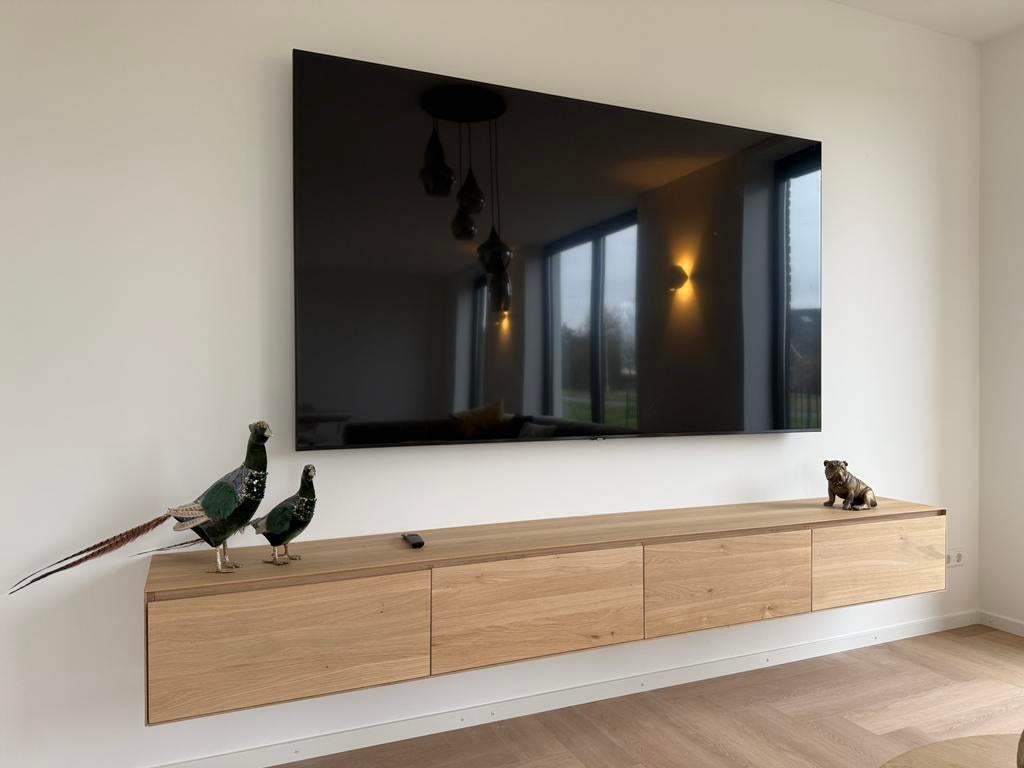 Foto 5 van Tv-meubel massief eiken tv meubels diverse maten tv kasten