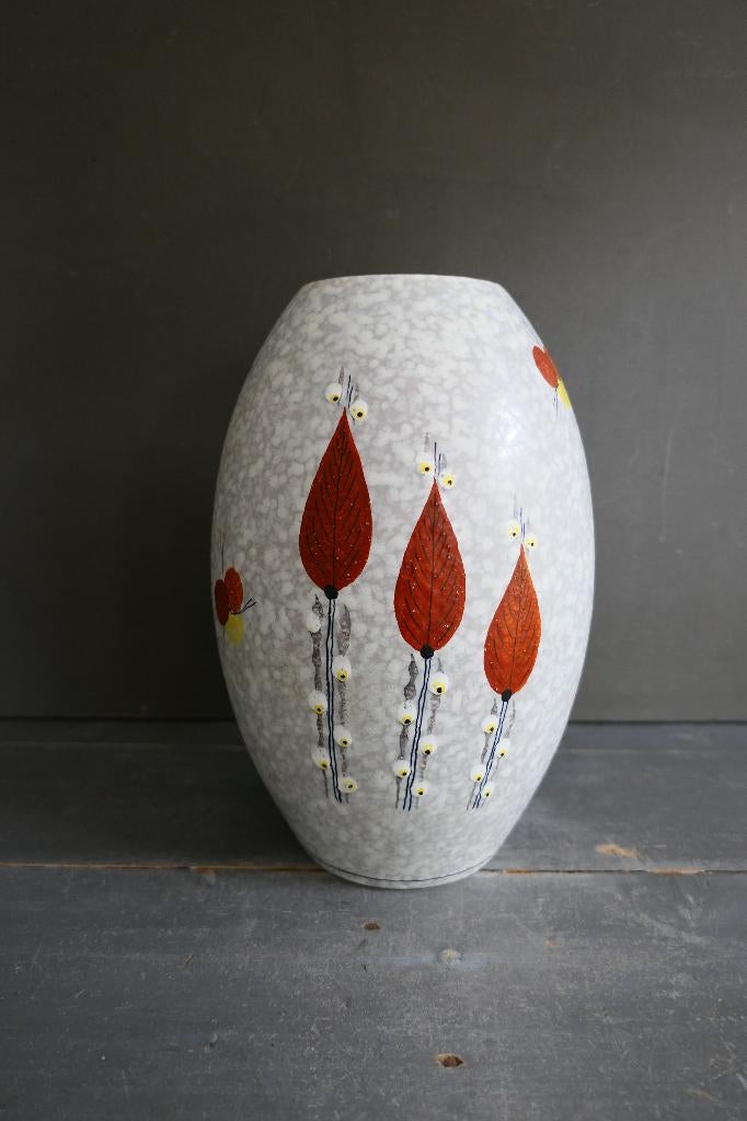 Vintage Tiko Gouda vaas Cora 466, Antiek en Kunst, Verzenden