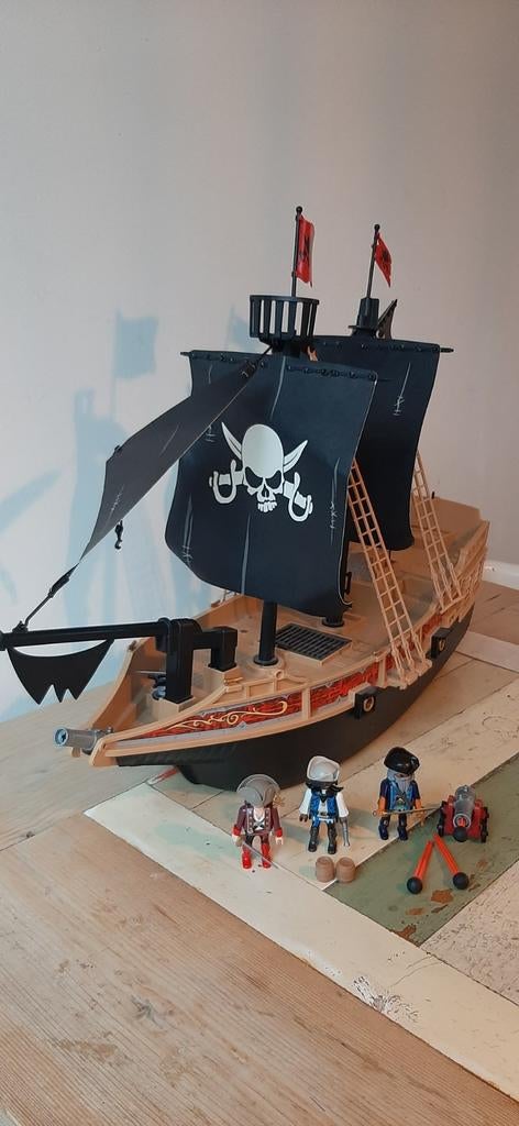 Playmobil Piraten aanvalsschip, Kinderen en Baby's, Speelgoed | Playmobil, Ophalen of Verzenden