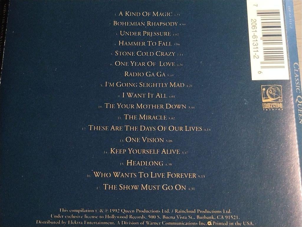 Queen - Classic Queen, Cd's en Dvd's, Ophalen of Verzenden, Zo goed als nieuw, Poprock