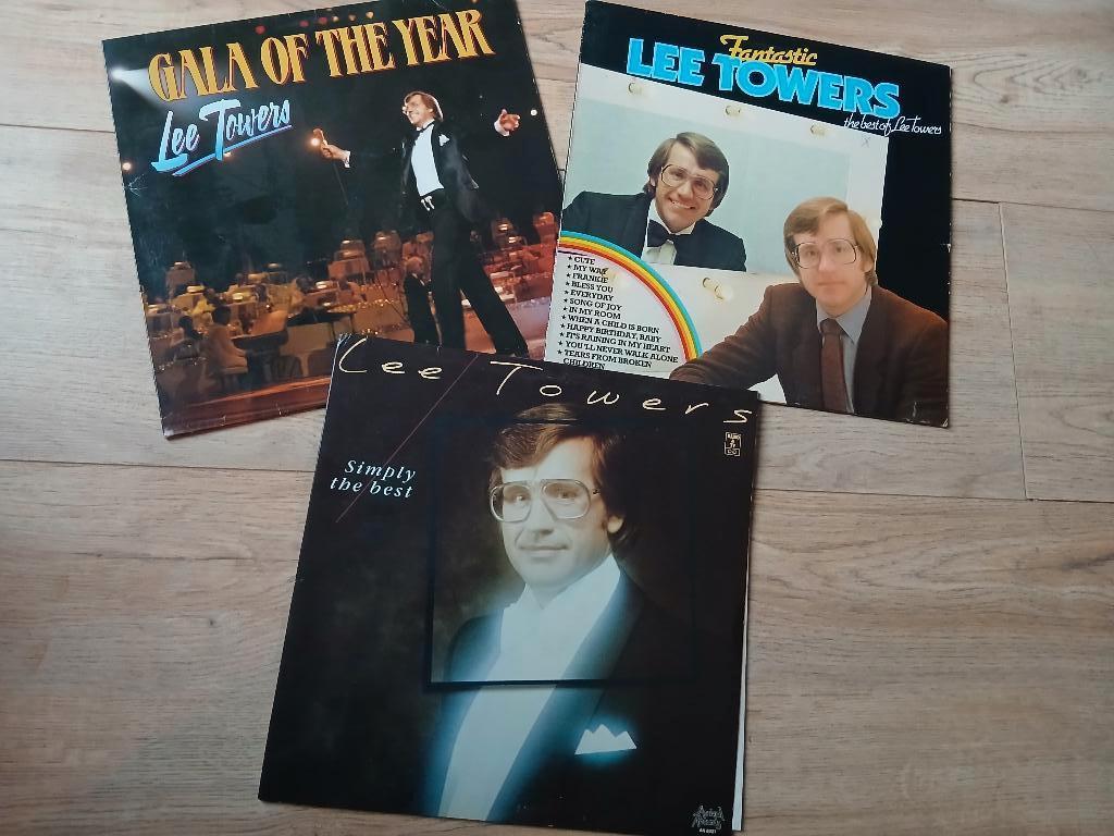 LP's van Lee Towers (3x), Cd's en Dvd's, Vinyl | Pop, Gebruikt, Overige formaten, Ophalen of Verzenden
