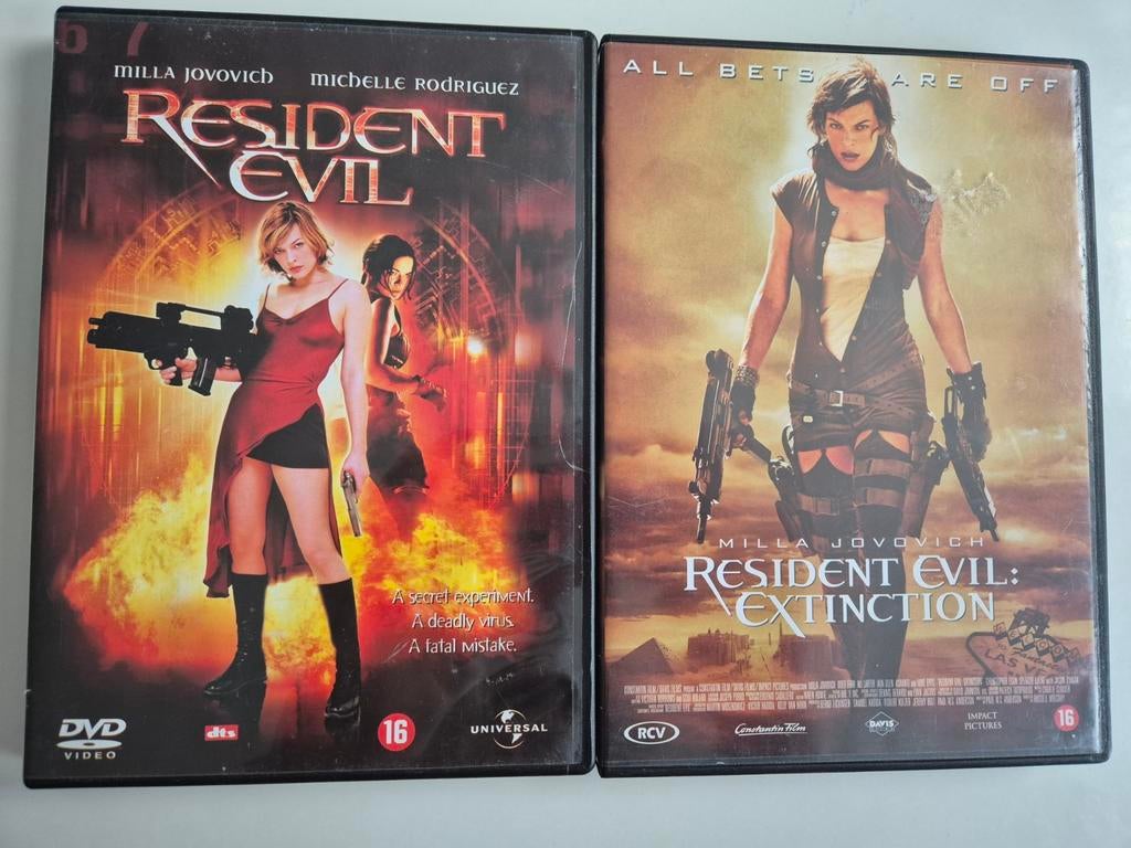 Resident Evil DVD Boxset - Actie & Horror, Cd's en Dvd's, Vanaf 16 jaar, Boxset, Fantasy, Ophalen of Verzenden