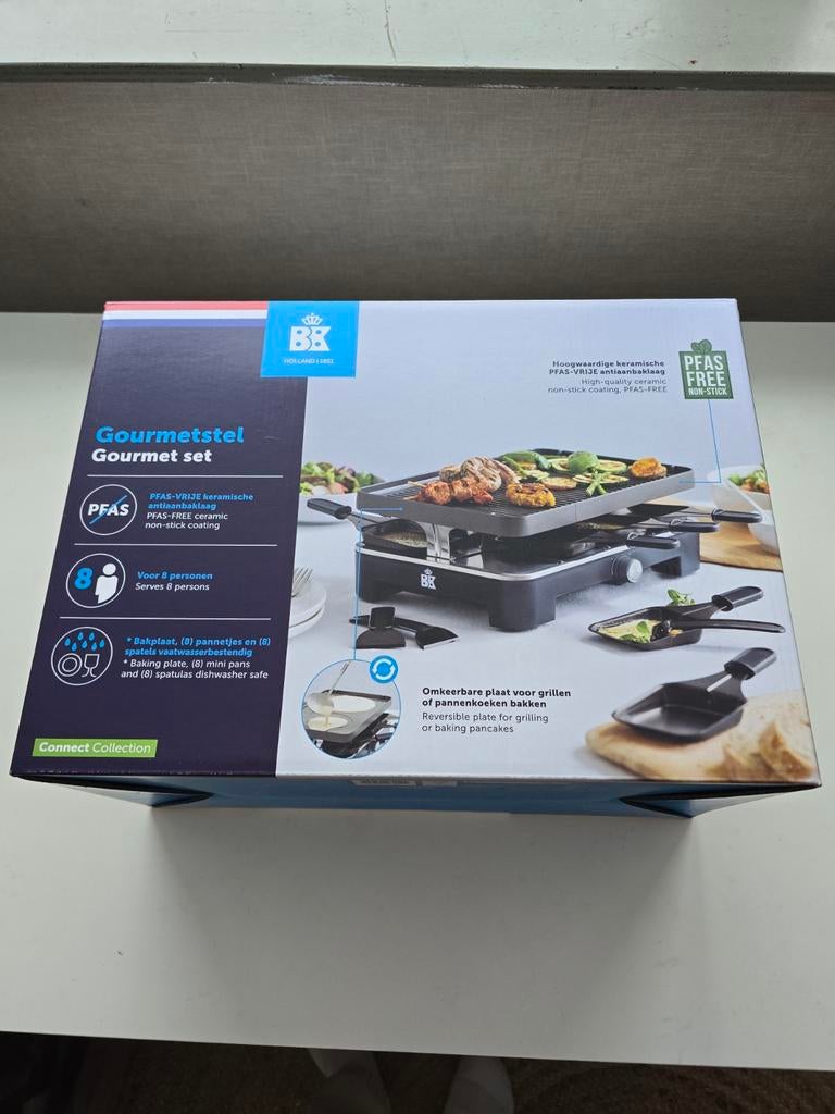Nieuw gourmetstel in doos, Witgoed en Apparatuur, Gourmetstellen, Ophalen of Verzenden