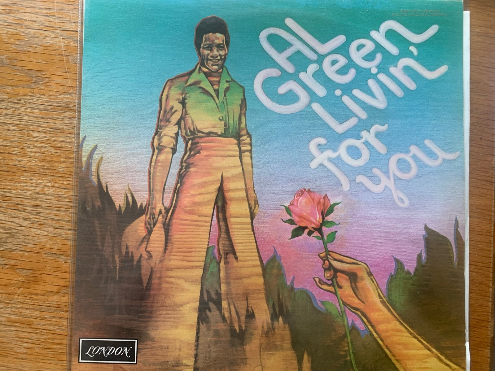 Al Green - Livin' for You (LP), LP, Gebruikt, Verzenden, Overige genres