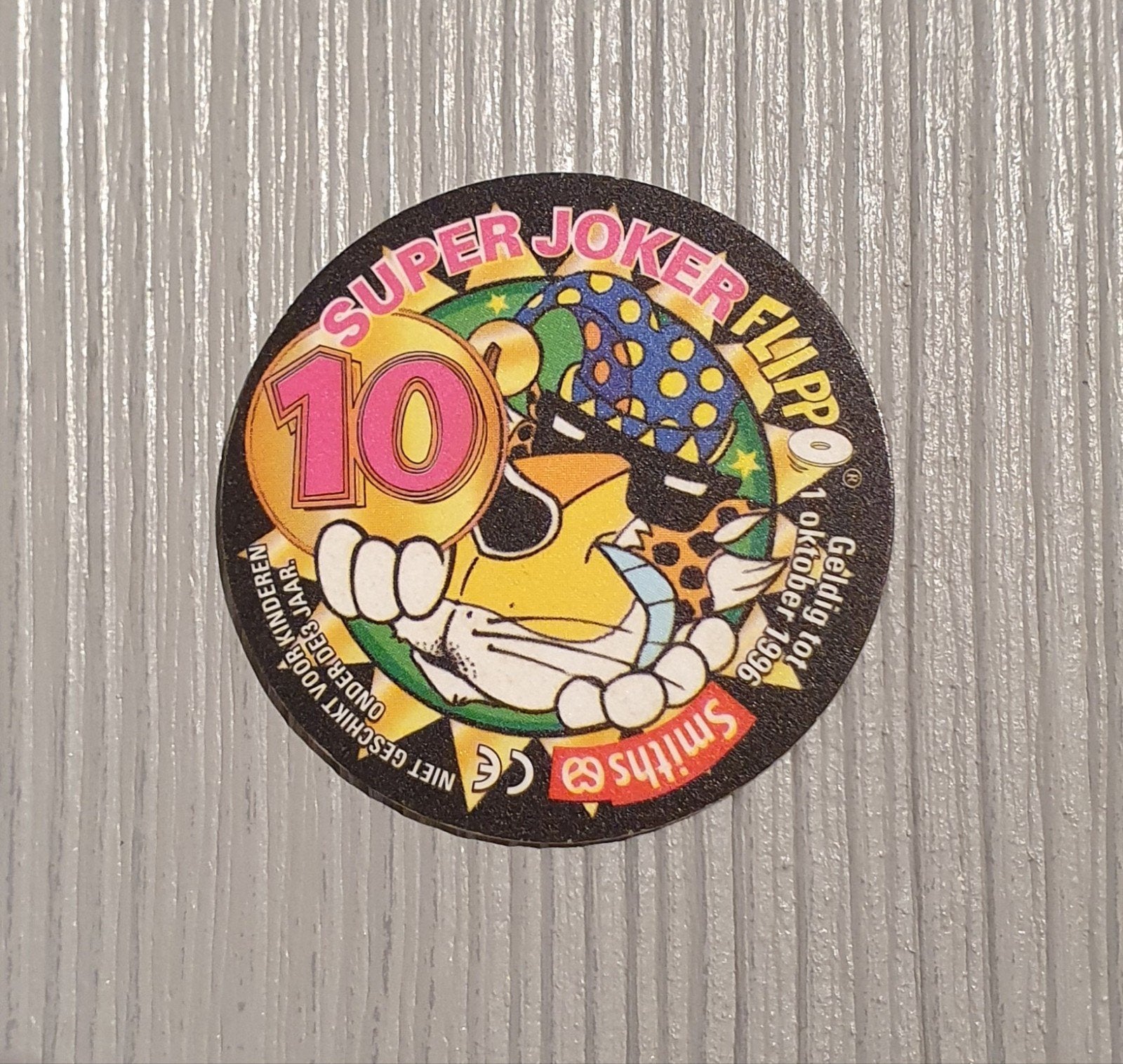 Dubbele kop 10 punten Super Joker Flippo gladde rand 10 poin, Verzamelen, Flippo's, Verzenden, Looney Tunes, Losse flippo's