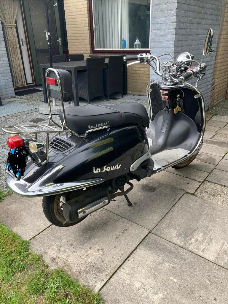 La Souris snorscooter, Fietsen en Brommers, Snorfietsen en Snorscooters, Gebruikt, Benzine, Ophalen, Overige merken