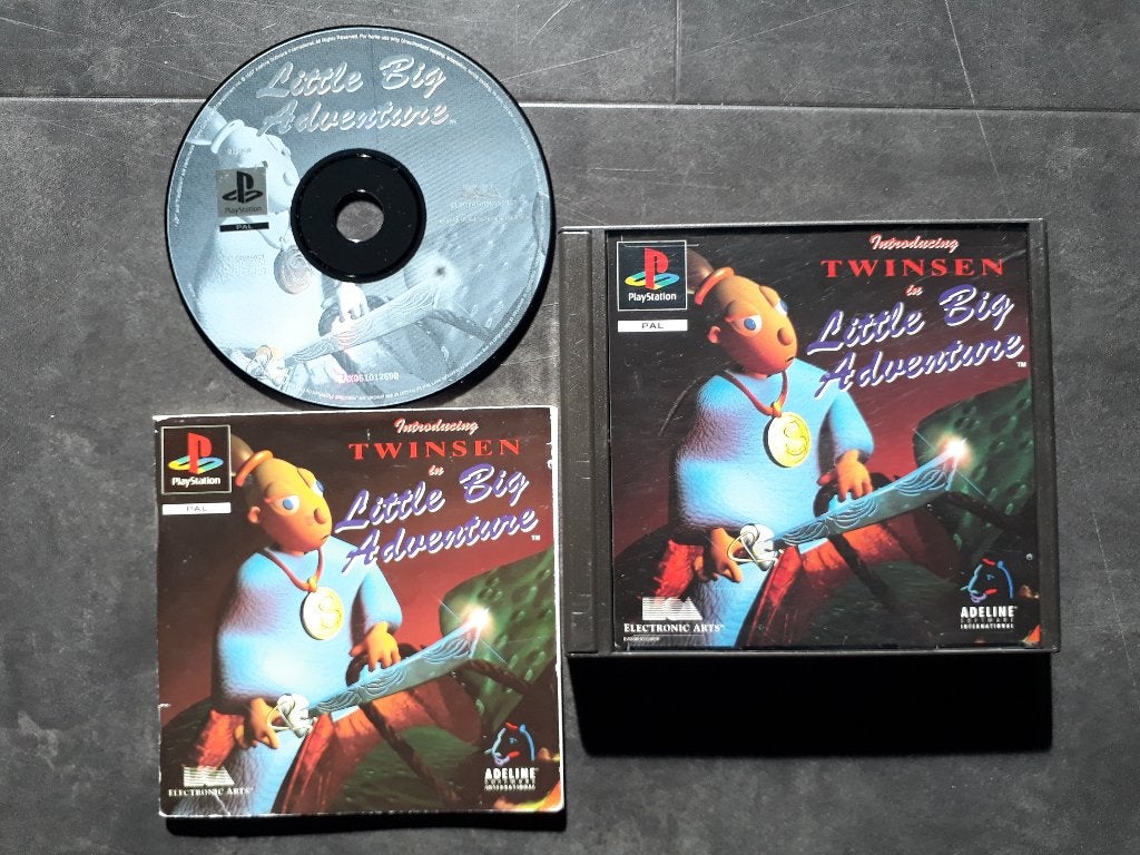 PS1 - Little Big Adventure - PlayStation 1, Spelcomputers en Games, Avontuur en Actie, 1 speler, Ophalen of Verzenden, Zo goed als nieuw