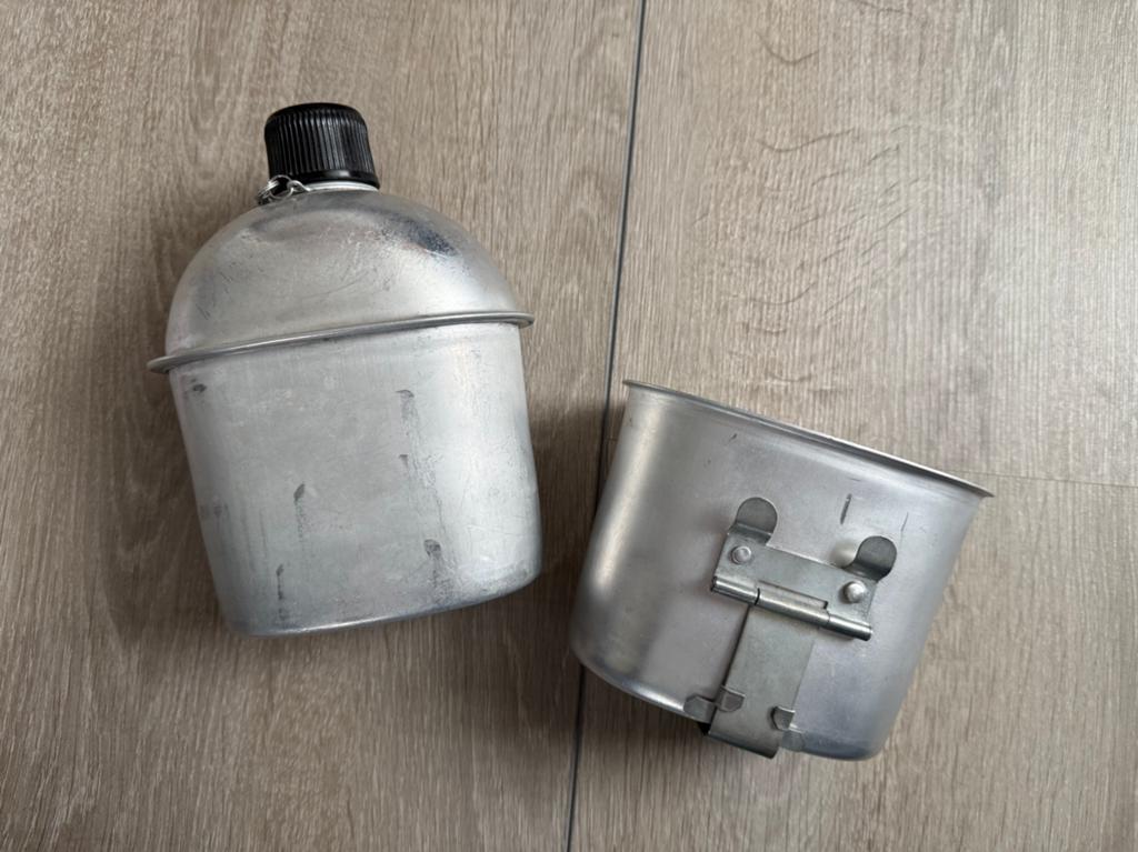 WW2 US Veldfles Set, Verzamelen, Militaria | Tweede Wereldoorlog, Ophalen of Verzenden, Landmacht, Amerika, Overige typen