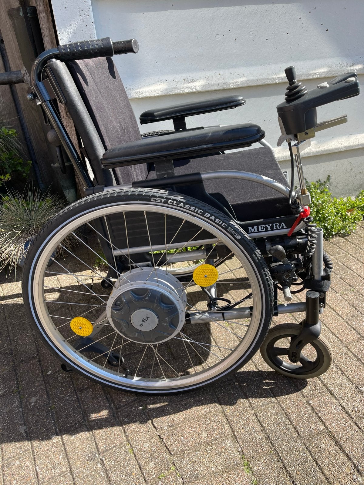 Elektrische rolstoel, Minder dan 30 km per accu, Gebruikt, 51 tot 55 cm, Ophalen
