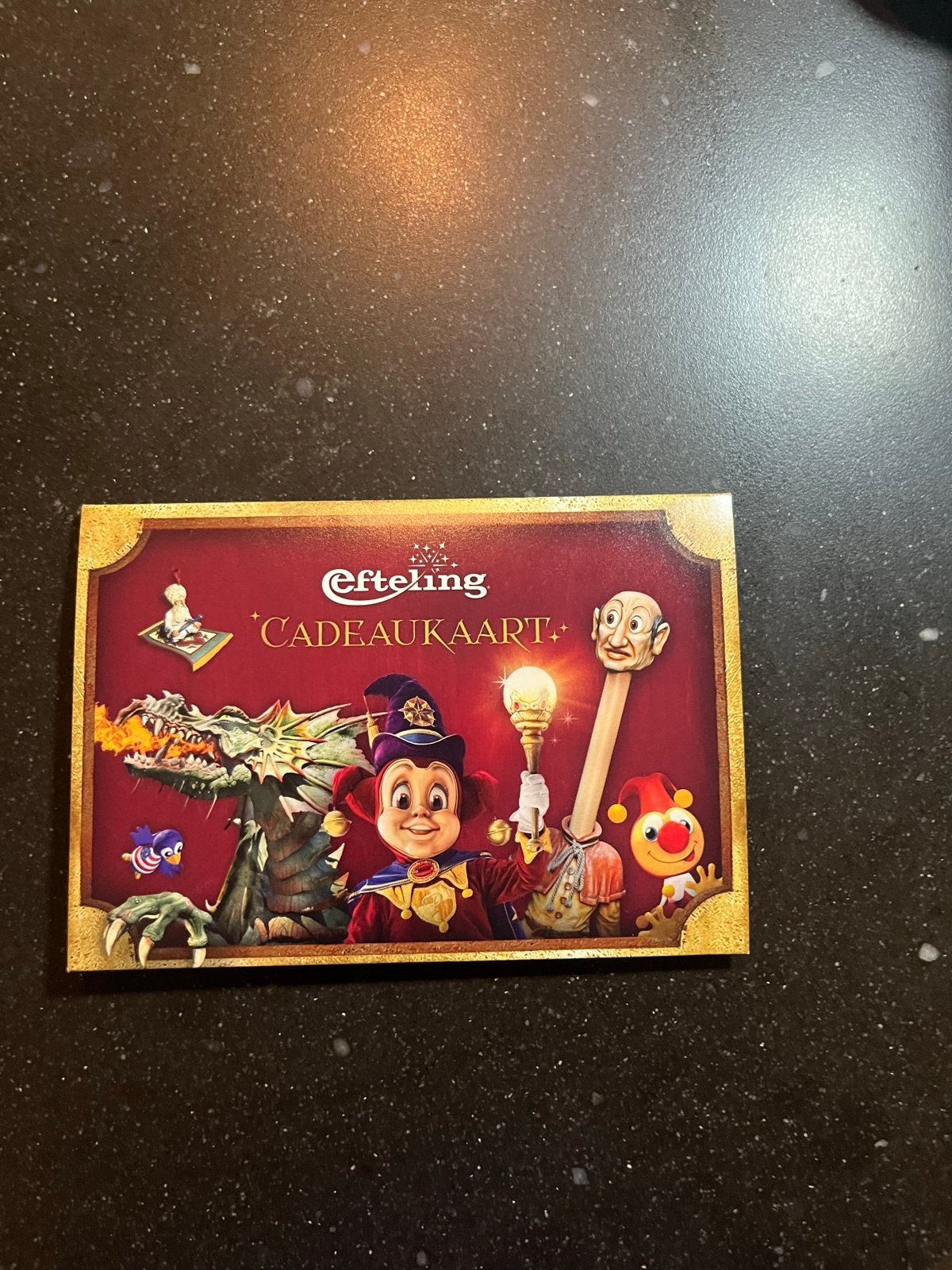 Efteling tegoedbon, Tickets en Kaartjes
