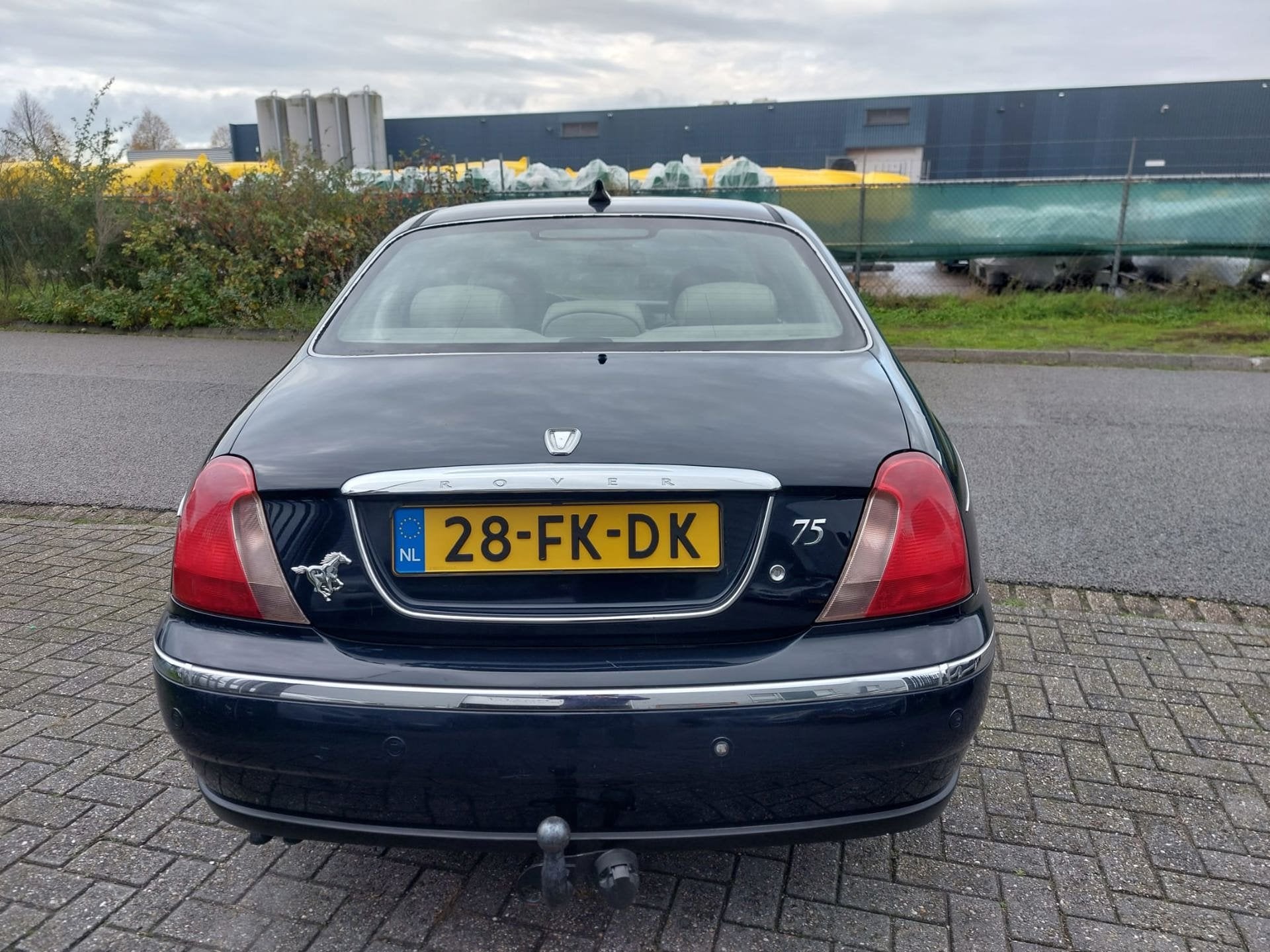 Rover 75 2.5 V6 Sterling 4 deurs automaat 2000, Auto's, Gebruikt, 2497 cc, Blauw, 1415 kg