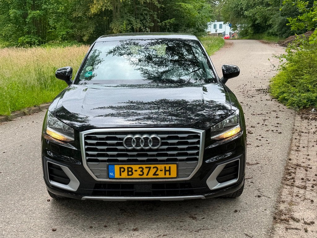 Audi Q2 1.6 TDI Sport Pro Line Zwart 2017, Voorwielaandrijving, Stof, Gebruikt, 4 cilinders