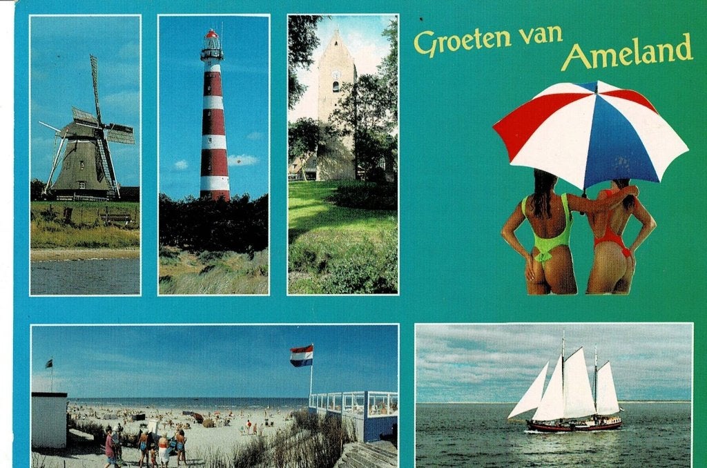 Ameland, Ophalen of Verzenden, 1980 tot heden, Gelopen, Waddeneilanden