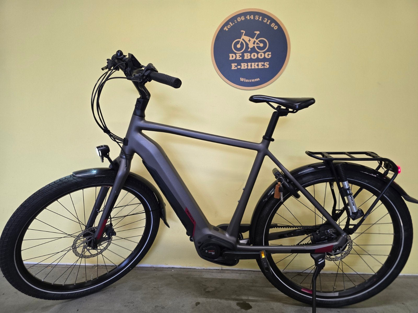 robuuste koga elektrische herenfiets met bosch cx motor, Fietsen en Brommers, Zo goed als nieuw, Nvt, 51 tot 55 cm, Nvt